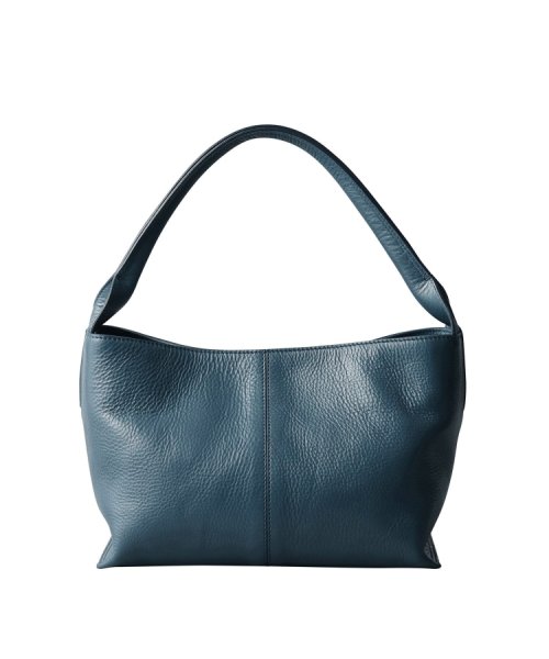 【フォルトゥーナ】レザーショルダーバッグ M 本革 革の裁断面