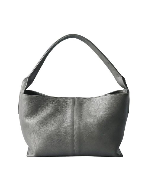 【フォルトゥーナ】レザーショルダーバッグ M 本革 革の裁断面