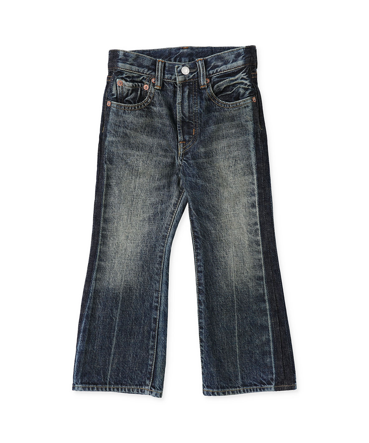 【美品】DENIM&DUNGAREE デニムダンガリー　170 ミッキー DENIM DUNGAREE - デニム&ダンガリー ミッキー ワンポケ