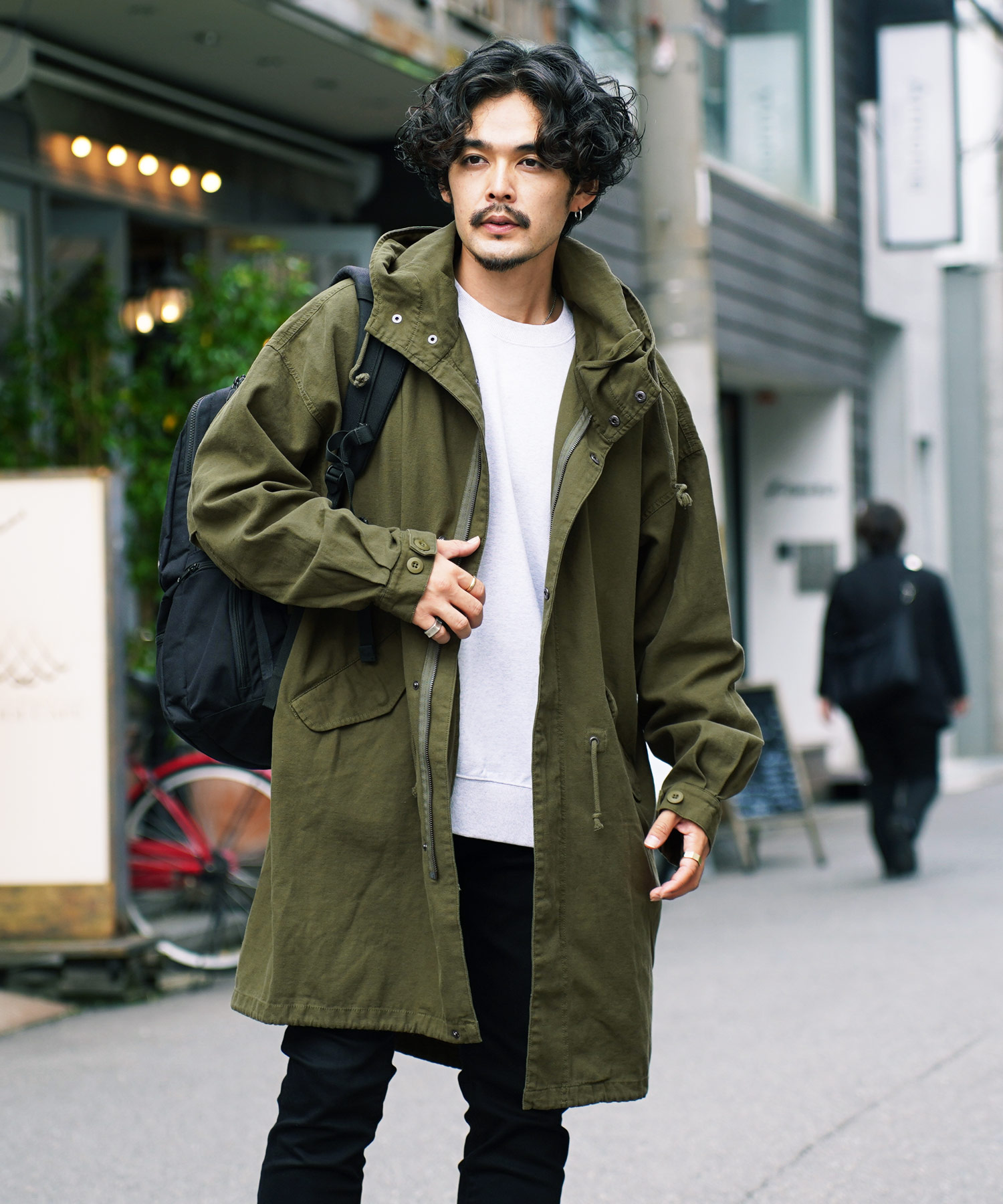 【アルファ ALPHA INDUSTRIES】モッズコート M-51 Lサイズ