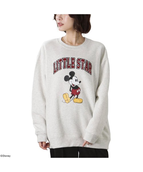 Disney ミッキー トレーナー 24 40 マックハウス レディース Mac House Women Magaseek
