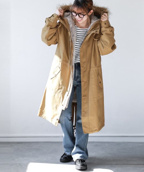 『ライナー付き3wayモッズコート』 