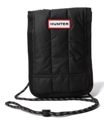 HUNTER(ハンター)/INTREPID PUFFER ESSENTIAL PHONE POUCH/ブラック