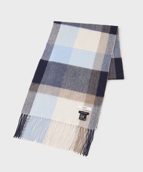 【カシミヤ100%】チェック カシミヤマフラー ファッショングッズ マフラー・スカーフ・ストール C1204051834(9295円)