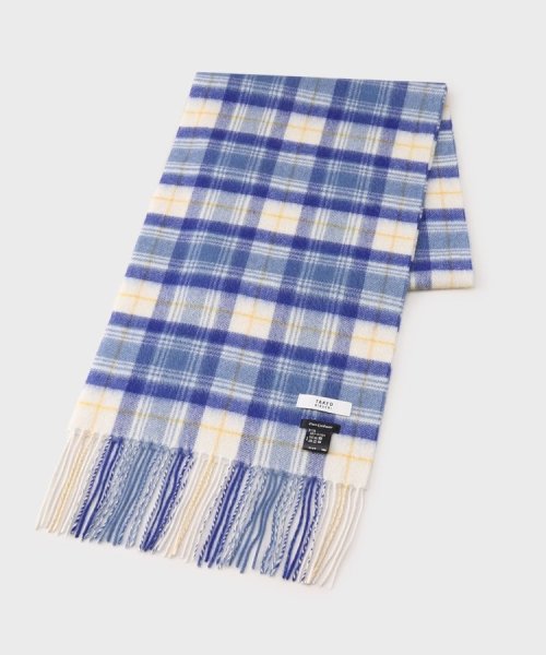 【カシミヤ100%】チェック カシミヤマフラー ファッショングッズ マフラー・スカーフ・ストール C1204051834(9295円)