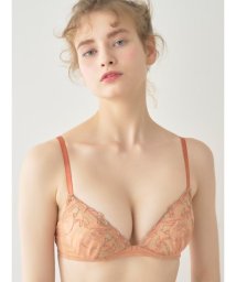 LILY BROWN Lingerie(LILY BROWN Lingerie)/【LILY BROWN Lingerie】ネコ柄レース　エフォートレシー ブラ(A－H)/ORG