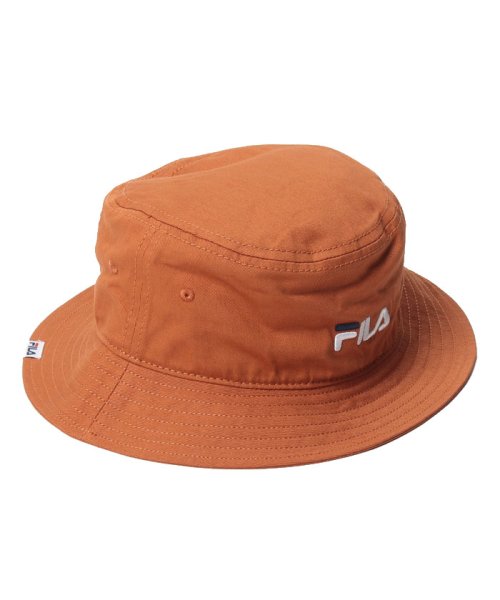 FILA（Hat）(フィラ（ボウシ）)/FLS OC.TWILL BUCKET/オレンジ