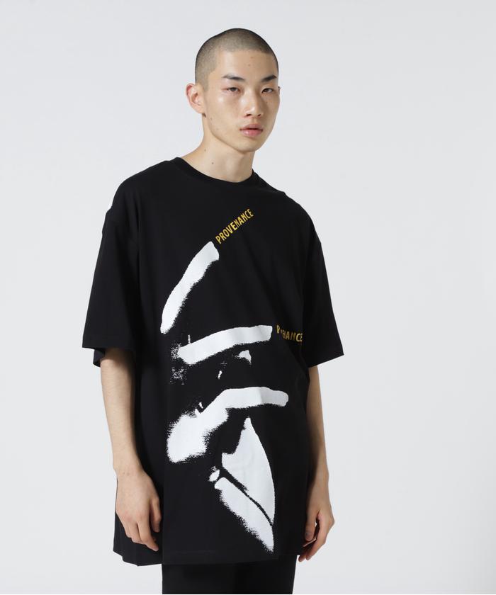 RAFSIMONS/ラフシモンズ/T/S With Nails Print Front/Tシャツ
