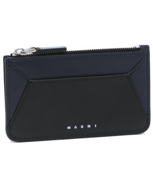 MARNI/マルニ カードケース フラグメントケース コインケース ネイビー ブラック メンズ MARNI PFMI0053U0 P2644 Z592B/505010311