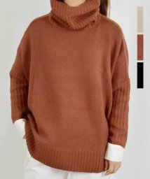 ARGO TOKYO/Mohair Stretch Turtleneck Knit 25105 モヘアストレッチタートルニット　ニットトップス　タートルネック　モヘア　ニット　セータ/505010629