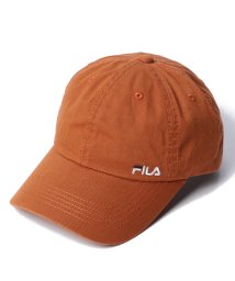 FILA（Hat）(フィラ（ボウシ）)/FLW OC TWILL 6P CAP/オレンジ