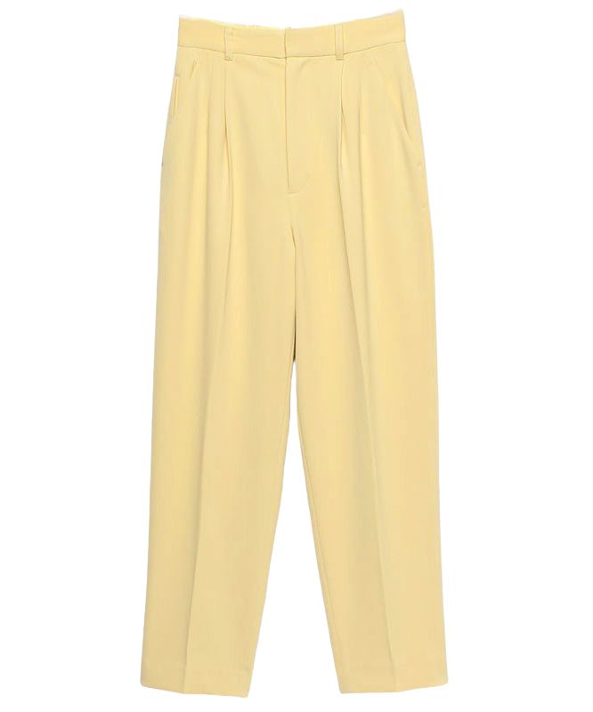 SALE/91%OFF】 anuans ポケットデザインテーパードパンツ ecru S