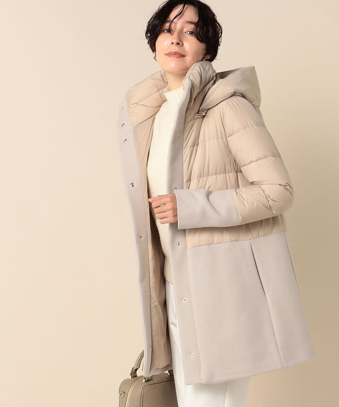 HERNO コート ダンボールニットコート 42-