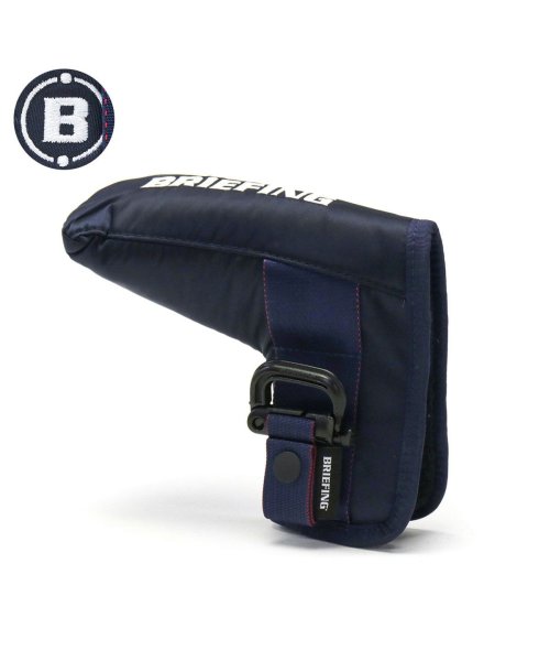 BRIEFING GOLF(ブリーフィング ゴルフ)/【日本正規品】 ブリーフィング ゴルフ ヘッドカバー BRIEFING GOLF PUTTER COVER ECO TWILL パターカバー BRG223G38/ネイビー