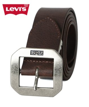 MARUKAWA/別注【Levi's】リーバイス 40mm スクエアバックル レザーベルト/メンズ カジュアル レザー 本革 牛革ベルト/505012004