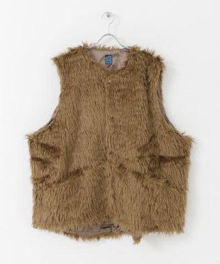 SENSE OF PLACE by URBAN RESEARCH/curly　fleece biggest vest/505013145