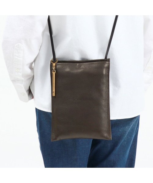 アンサ サコッシュ Ense ショルダーバッグ tate sacoche ミニショルダー ショルダーポーチ 縦型 ミニ 薄型 スリム 斜めがけ 革 S001 