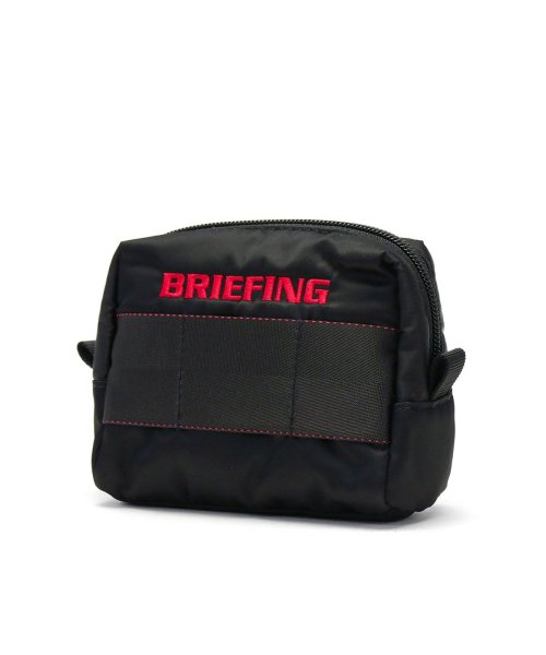 BRIEFING GOLF(ブリーフィング ゴルフ)/【日本正規品】 ブリーフィング ゴルフ ポーチ BRIEFING GOLF MK POUCH S ECO TWILL ラウンドポーチ 撥水 BRG223G49/ブラック