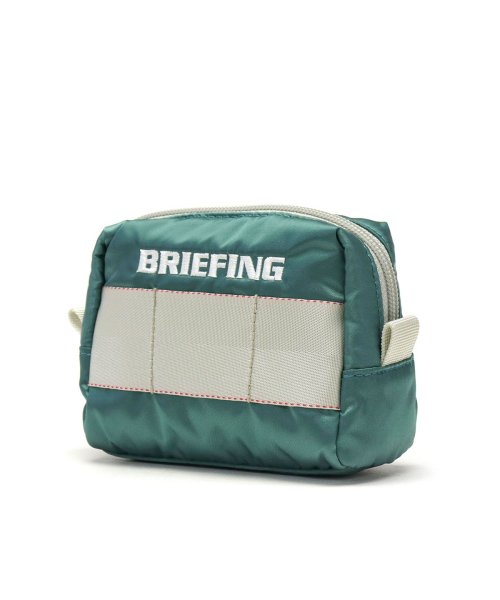 BRIEFING GOLF(ブリーフィング ゴルフ)/【日本正規品】 ブリーフィング ゴルフ ポーチ BRIEFING GOLF MK POUCH S ECO TWILL ラウンドポーチ 撥水 BRG223G49/ライトグリーン