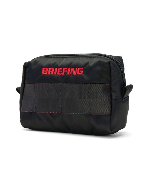 BRIEFING GOLF(ブリーフィング ゴルフ)/【日本正規品】 ブリーフィング ゴルフ ポーチ BRIEFING GOLF MK POUCH M ECO TWILL ラウンドポーチ 撥水 BRG223G50/ブラック