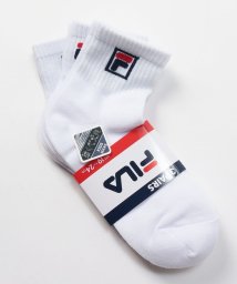 FILA socks Kids(フィラ　ソックス　キッズ)/【キッズ】ロゴショートソックス 3足組 ユニセックス/その他1