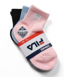 FILA socks Kids(フィラ　ソックス　キッズ)/【キッズ】ロゴショートソックス 3足組 ユニセックス/その他4