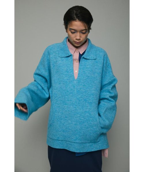 HeRIN.CYE(ヘリンドットサイ)/Pullover knit tops/BLU