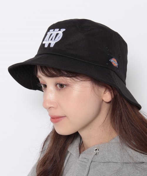 Dickies(Dickies)/DK EMB BLACK BUCKET HAT/S.杢グレー