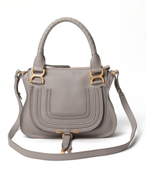 Chloe(クロエ)/【CHLOE】クロエ MARCIE マーシーショルダーバッグ C22AS628I31   /グレー