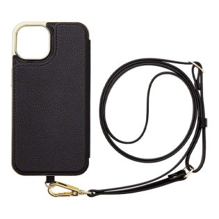 MAELYS LOUNA/【iPhone14/13 ケース】Cross Body Case Duo (black)/505014050