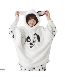 MAC HOUSE(women)(マックハウス（レディース）)/Disney キャラボアパーカー 2483－8642A/ホワイト