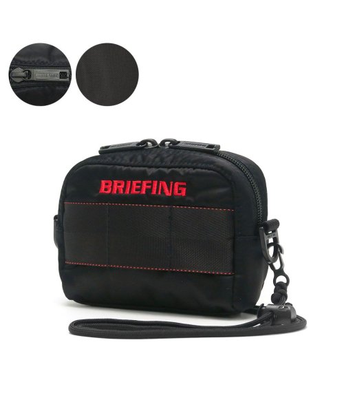 BRIEFING GOLF(ブリーフィング ゴルフ)/【日本正規品】ブリーフィング ゴルフ ポーチ BRIEFING GOLF 3WAY POUCH GOLF ECO TWILL 抗菌 BRG223G48/ブラック