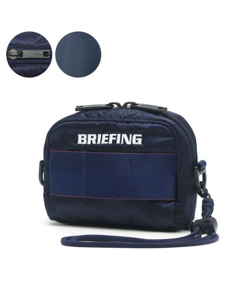 BRIEFING GOLF(ブリーフィング ゴルフ)/【日本正規品】ブリーフィング ゴルフ ポーチ BRIEFING GOLF 3WAY POUCH GOLF ECO TWILL 抗菌 BRG223G48/ネイビー