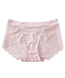 Lace Ladies(レースレディース)/バックレースボーイレングスショーツ下着単品/ピンク