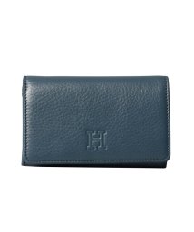 HIROFU(HIROFU)/【センプレ】二つ折り財布 レザー ウォレット 本革/ブルーベリー（993）