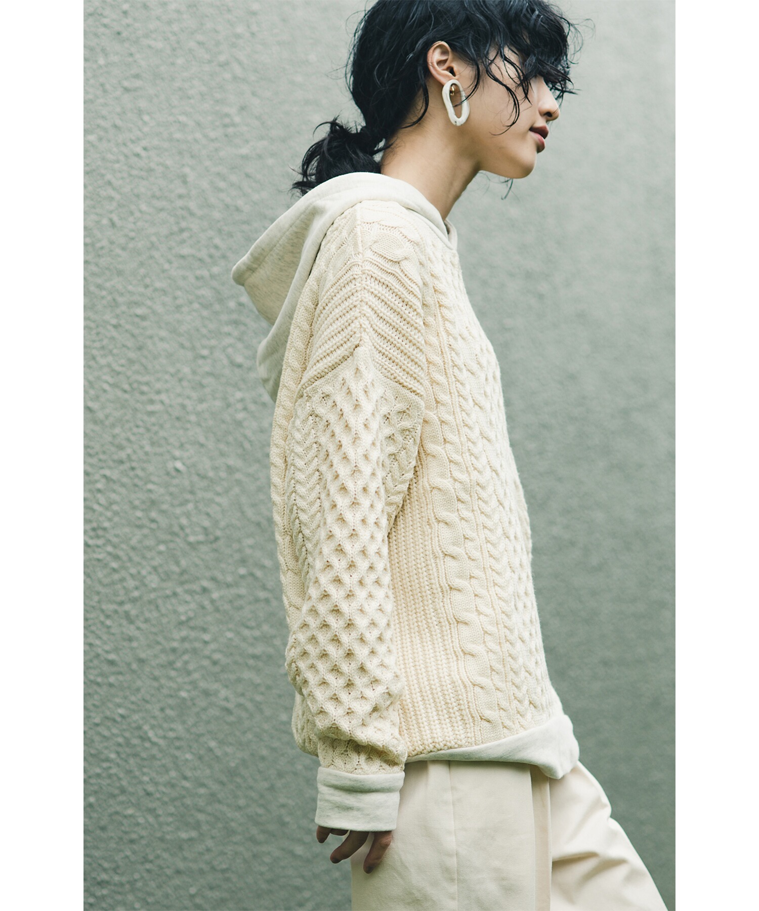 マーレブリエ ニットパーカー(ニット/セーター)|TO BE CHIC(トゥー