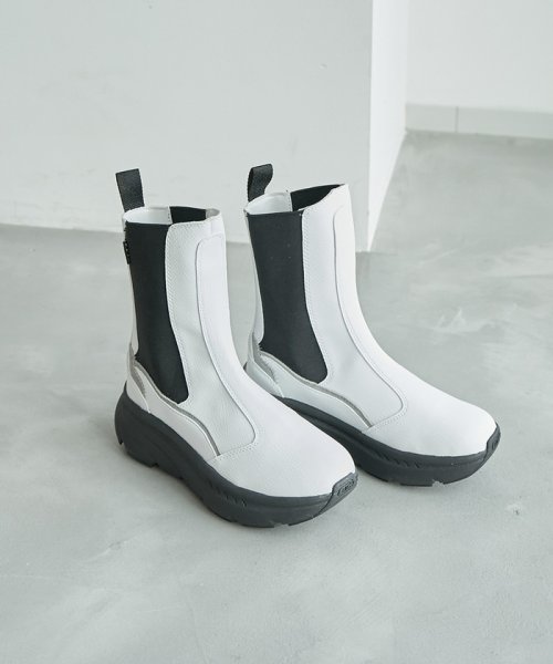 ROPE PICNIC PASSAGE(ロペピクニック パサージュ)/【WEB限定】【AKIII CLASSIC/アキクラシック】CHELSEA LONG BOOTS/ホワイト（10）