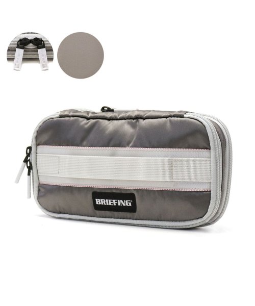 BRIEFING GOLF(ブリーフィング ゴルフ)/【日本正規品】ブリーフィング ゴルフ BRIEFING GOLF EXPAND MULTI ROUND POUCH ECO TWILL BRG223G56/ライトグレー
