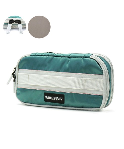 BRIEFING GOLF(ブリーフィング ゴルフ)/【日本正規品】ブリーフィング ゴルフ BRIEFING GOLF EXPAND MULTI ROUND POUCH ECO TWILL BRG223G56/ライトグリーン