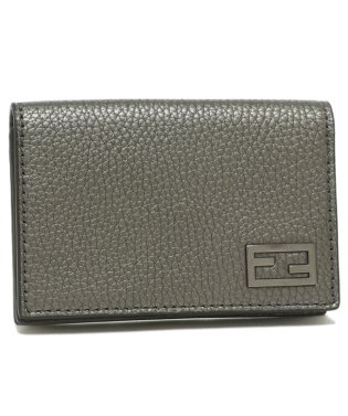 FENDI/フェンディ カードケース 名刺入れ グレー メンズ FENDI 7M0222 AJJ1 F1HR3/505019475