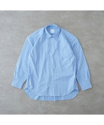 BRICK＆SONS/リラックスバックプリーツシャツ<スカイブルーストライプ>/505019918