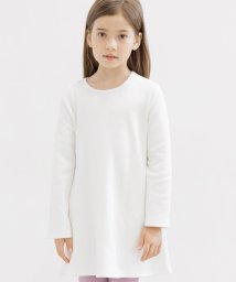 子供服Bee(子供服Bee)/裏起毛ワンピース/ホワイト