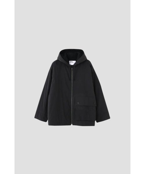 MHL.(エムエイチエル)/PADDED COTTON NYLON/BLACK