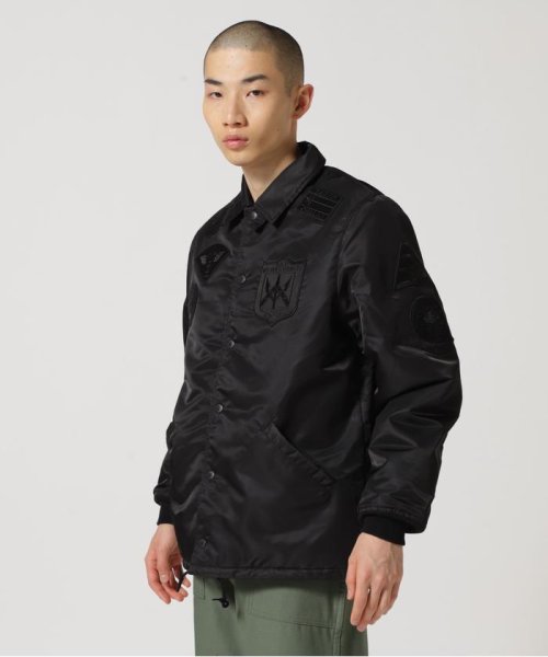 AVIREX(AVIREX)/《WEB＆DEPOT限定》COACH JACKET TOP GUN / コーチジャケット トップガン/ブラック1