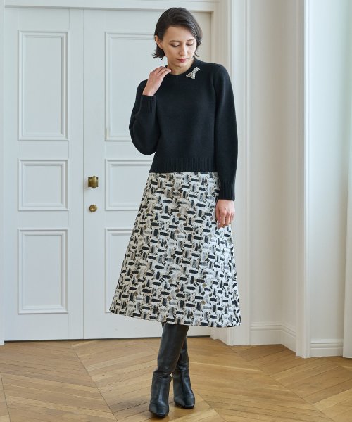 セール】オードトワレジャガード後ろ切り替えスカート (505013652  