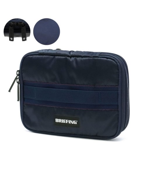 BRIEFING GOLF(ブリーフィング ゴルフ)/【日本正規品】ブリーフィング ゴルフ ポーチ BRIEFING GOLF EXPAND POUCH S ECO TWILL 抗菌 BRG223G54/ネイビー