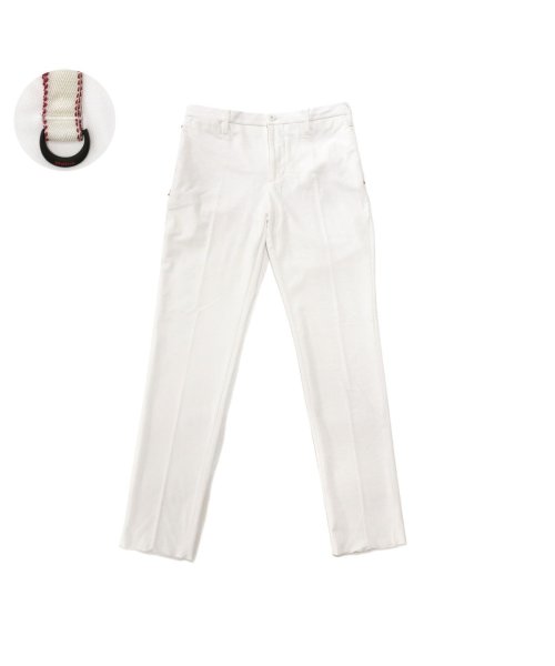 BRIEFING GOLF(ブリーフィング ゴルフ)/【日本正規品】 ブリーフィング ゴルフ ウェア メンズ BRIEFING GOLF パンツ MENS BASIC PANTS ストレッチ BBG223M14/ホワイト