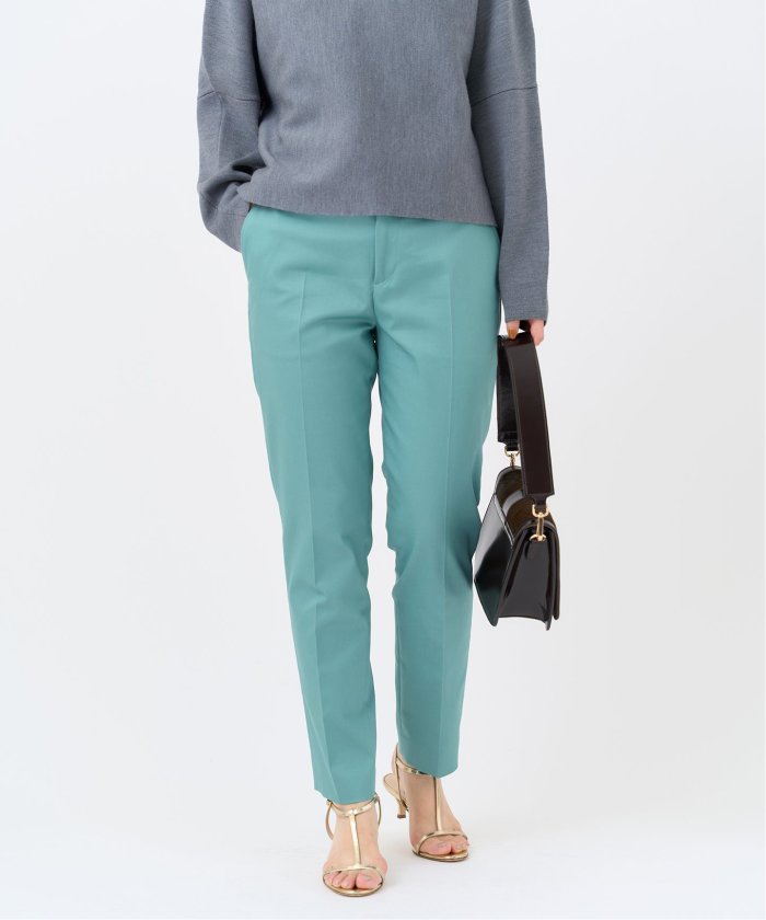 セール】シャンブレー サテンストレッチパンツ(505022922) | イエナ