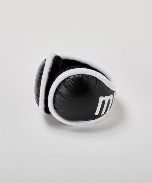 Munsingwear(マンシングウェア)/『ENVOY』折畳式　　ロゴプリント　イヤーウォーマー【アウトレット】/ブラック