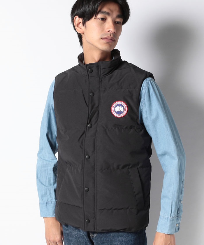 【メンズ】【CANADA GOOSE】カナダグース 4151Ｍ GARSON VEST ギャルソンベスト メンズ ダウンベスト アウター ネイビー